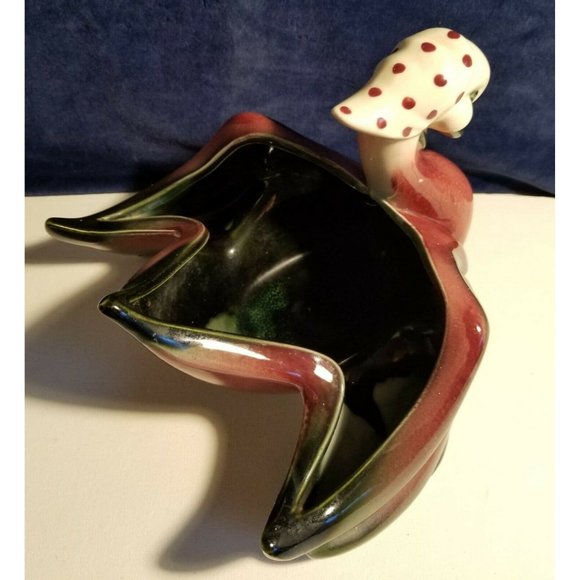 Vintage Hull Pottery USA Bird Swan Planter Vase - Picture 4 of 5